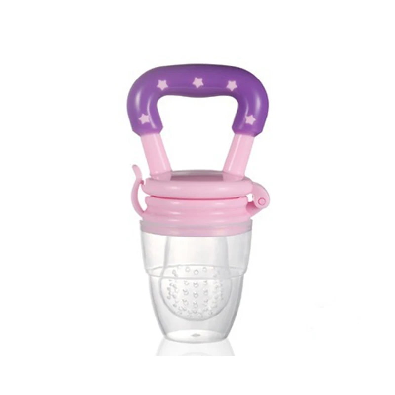 
Dummy Approved Silicone Baby Fresh Fruit Feeder Baby Pacifier Food Feeder with Silicone Pouches 