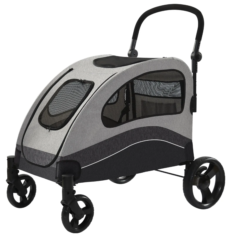 

New Arrival Super-Size Heavy Duty Pet Gear Wagon Cart for Pet Within 60kg