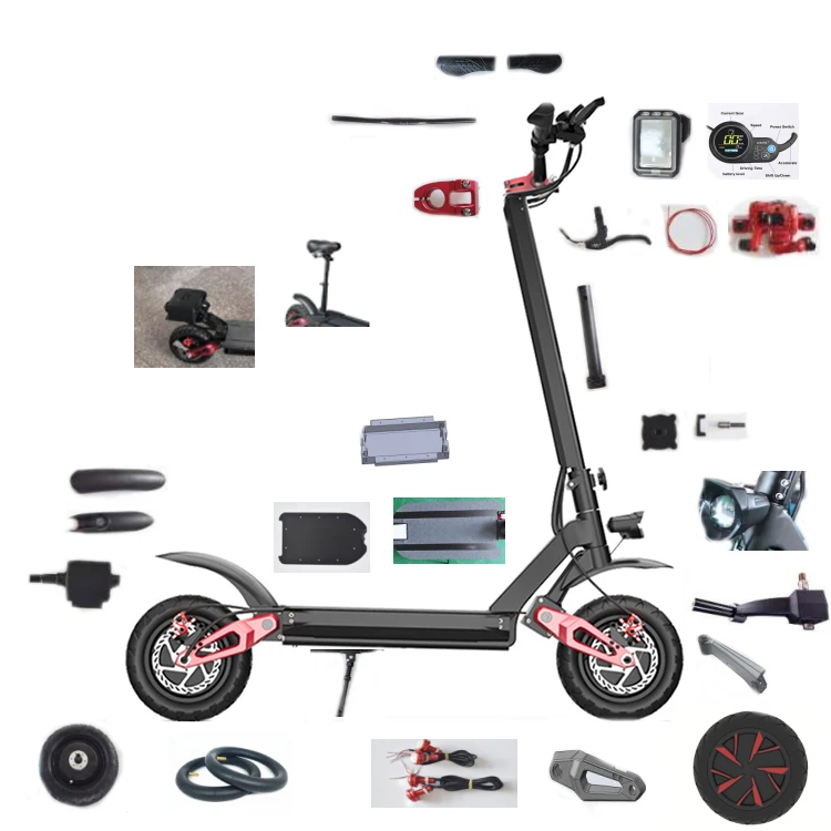 

EcoRider E4-9 electric scooter Powerful Spare Parts Scooters 60V