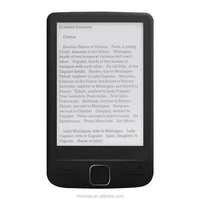 

New arrival 4.3 inch E-Ink Ebook Reader 800x600 Ereader Electronic Paper Book with Front Light PU Cover Employee Benefits Gift