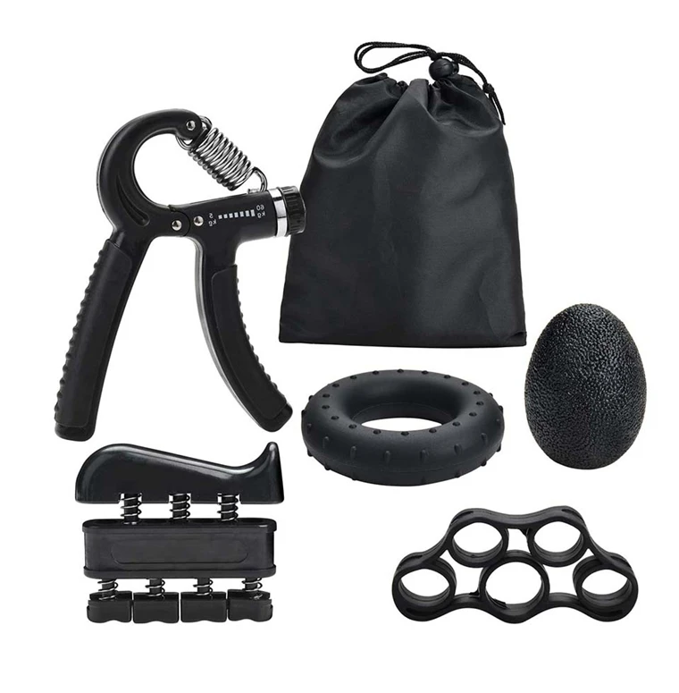 

Protable Exerciser Fitness 5 In 1 Arm Trainer Adjustable Hand Grip Strengthener, Optional