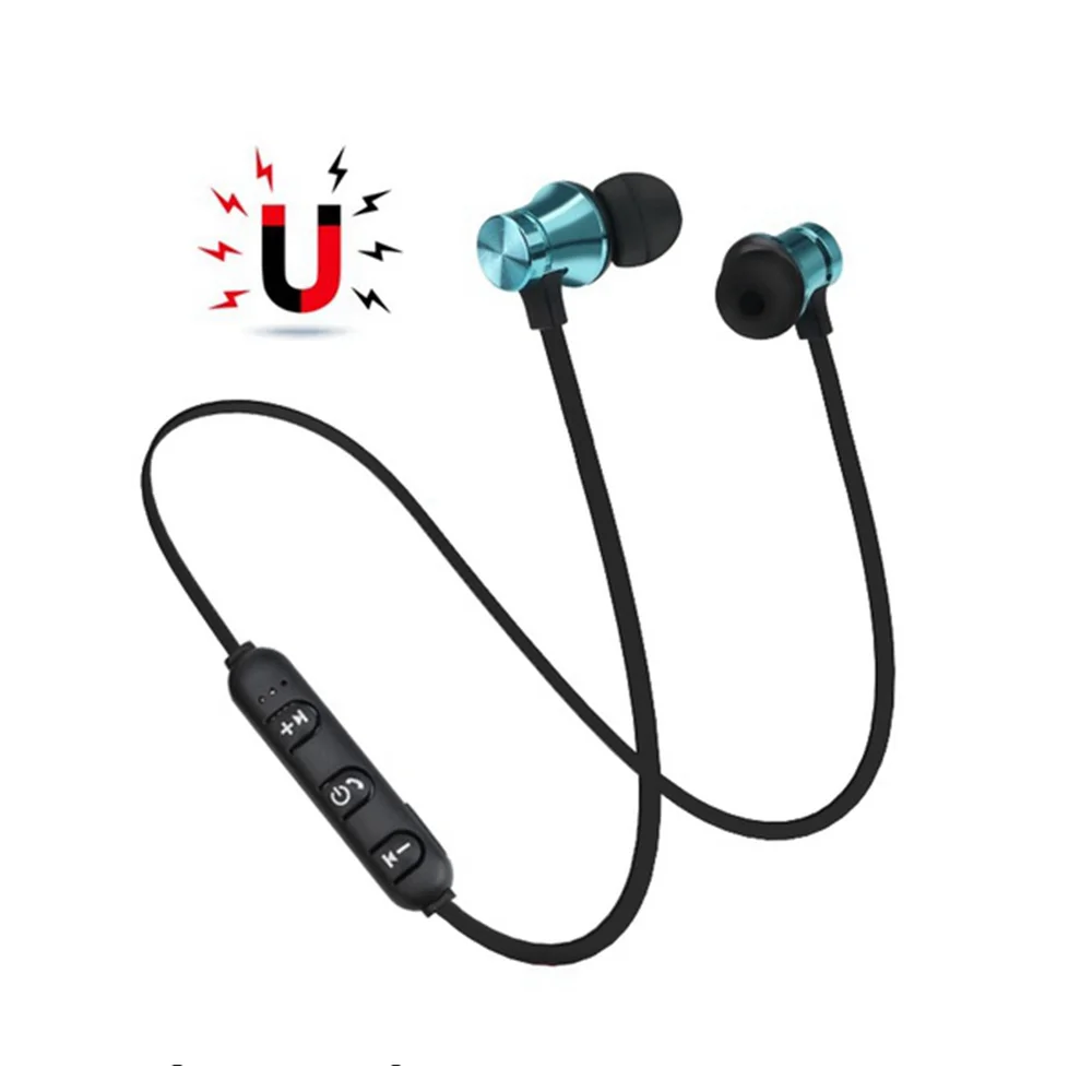 

Free Shipping 1 Sample OK Sports Stereo Headphone for iPhone in-ear Headset with Mic Neckband Earphone