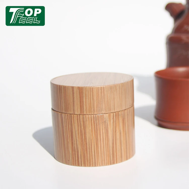Wholesale 3g 5g 10g 15g 20g 30g 50g Bamboo Wooden Cosmetic Packaging Container Cream Jar With PP Inner