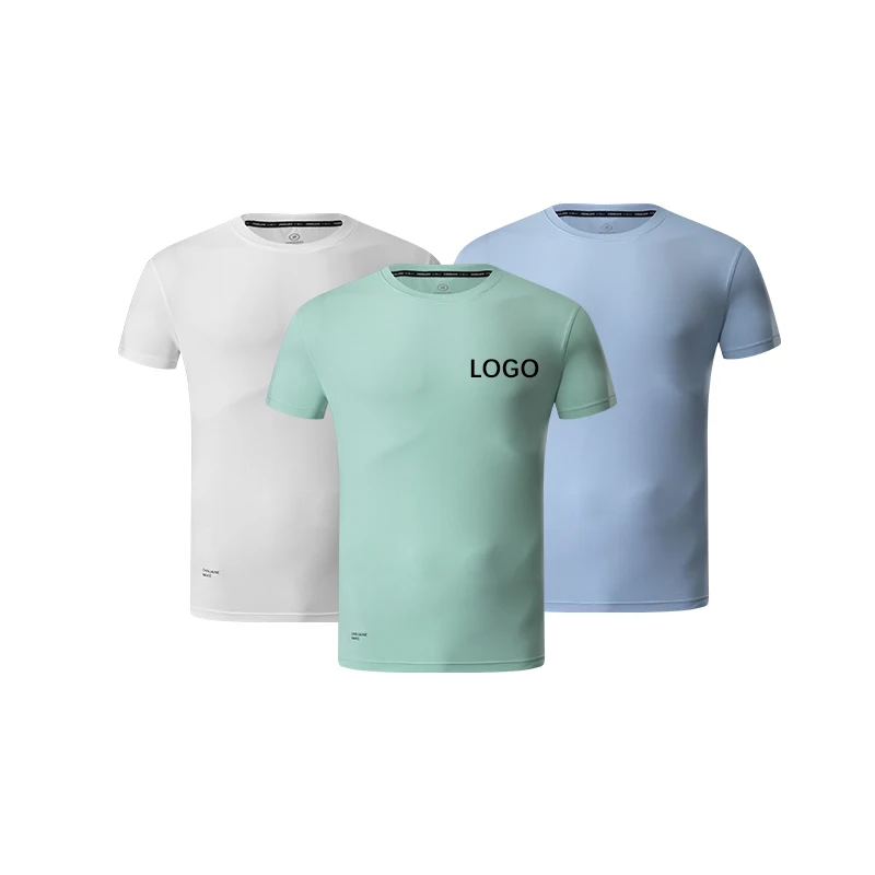 

Personalized Custom Polyester Men Tshirt Custom Print Logo O Neck T-shirt