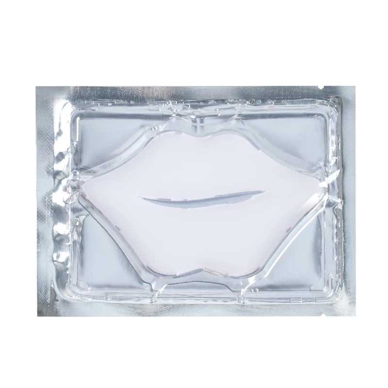 

Lip Mask Patch Wrinkle Moisturizing Cream Plumping Lip Care Gel Vegan Collagen Pink Crystal Lip Mask, Pink and black