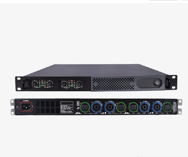 

4-channel ultra-thin digital Professional audio power amplifier 4X600W