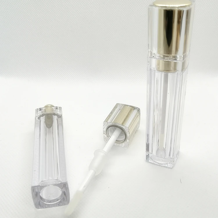 Wholesale Empty Unique Luxury Lip Gloss Container Packaging Square Big