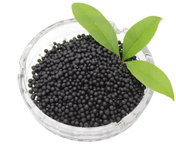 Fertilizer producer price Black particles fertilizer for rice amino acid fertliizer npk12-0-1