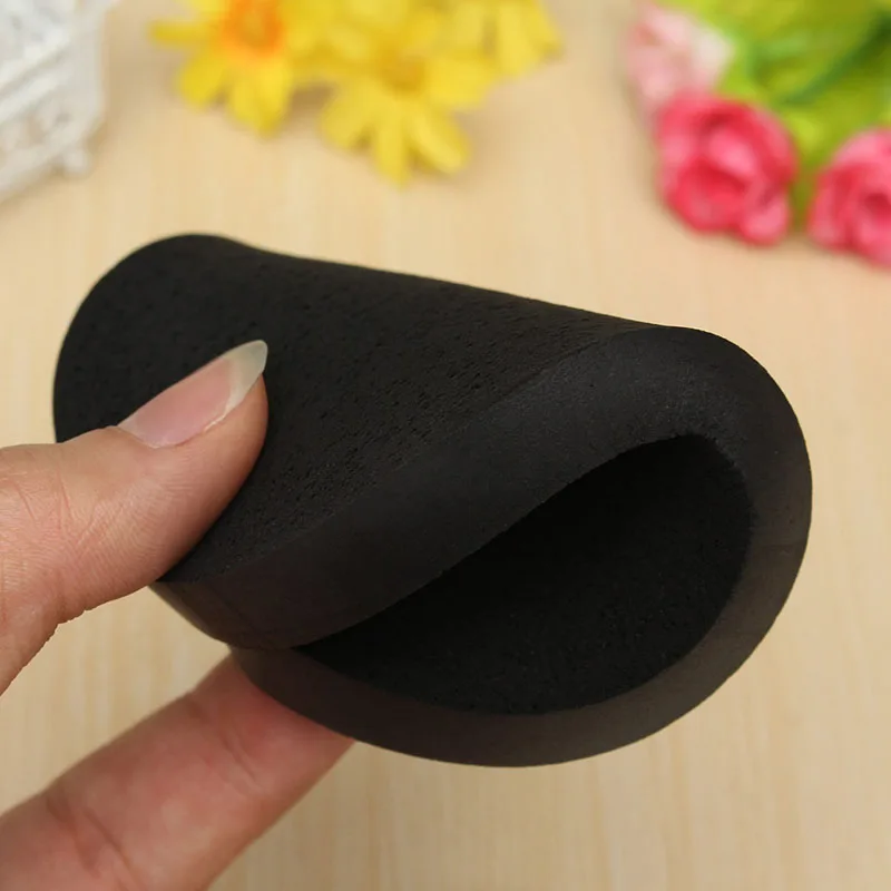 

5pcs Soft Bamboo Charcoal Wash Face Deep Cleaning Sponge Puff Makeup Foundation Care Pro Black