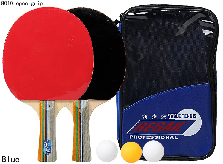 Regail 8010 Sport Table Tennis Racket Premium Rackets Portable Storage