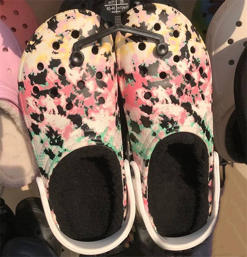 

wholesale high quality Hot Selling fashion fur slippers clogs & mules clogs shoe, Sandale homme