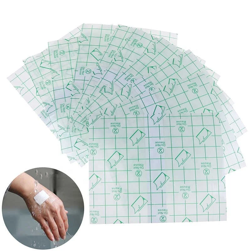 

Waterproof Tattoo Bandage Roll 6 x 40inches Transparent Film Dressing Second Skin Healing Protective Clear