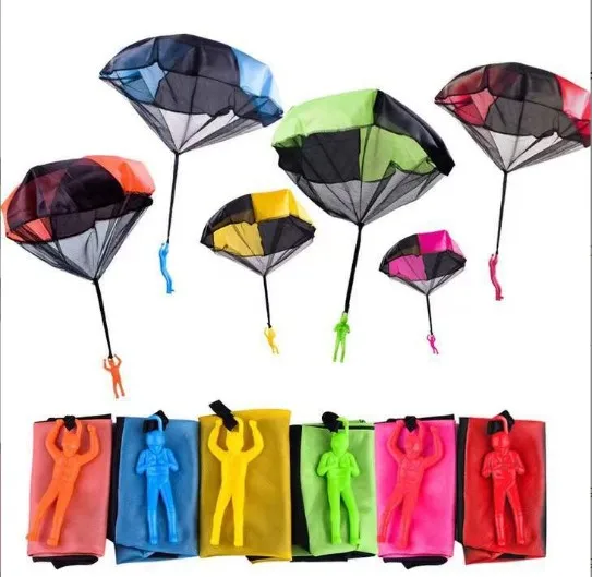 

Parachute Toy Free Throwing Toy Outdoor Children's Flying Toys little guy parachute