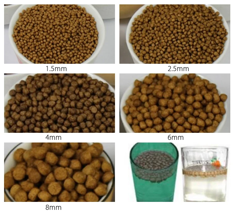 40-1500kg/h making dog horse feed portable pellet machine