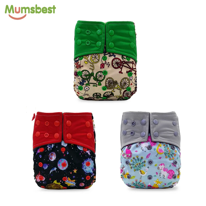 

Factory price washable diapers ecological diapers  fits all baby cloth diapers, Different styles of printing/colors,do custom pattern