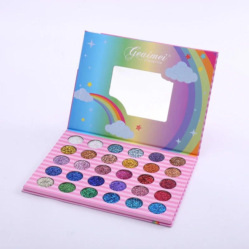 

Hot Sale Beauty Makeup 30 Colors Fashional Shimmer Eyeshadow Palette Cheap Eyeshadow Palette