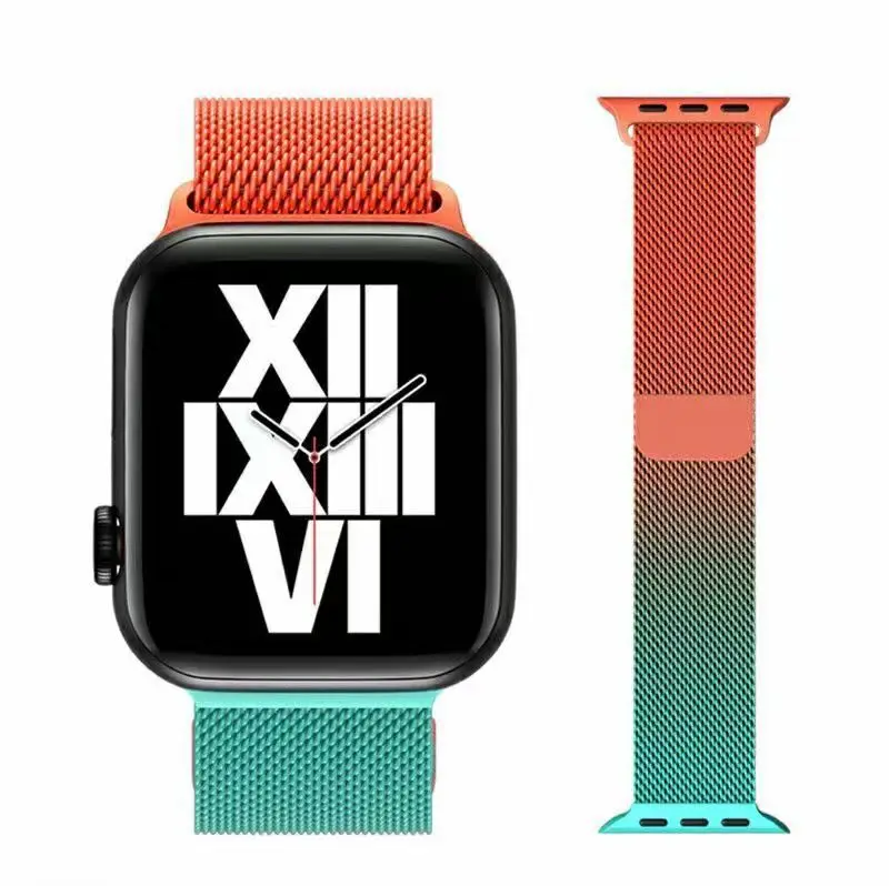

Modern style factory high quality customized apple watch band apple watch series 7 bands, Gradient colors 5