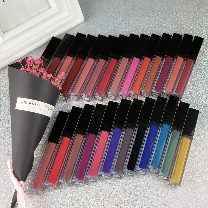 

Privete Label Long Lasting 42 Color Matte Liquid Lipstick Waterproof Lipgloss Make Up Lip Stick