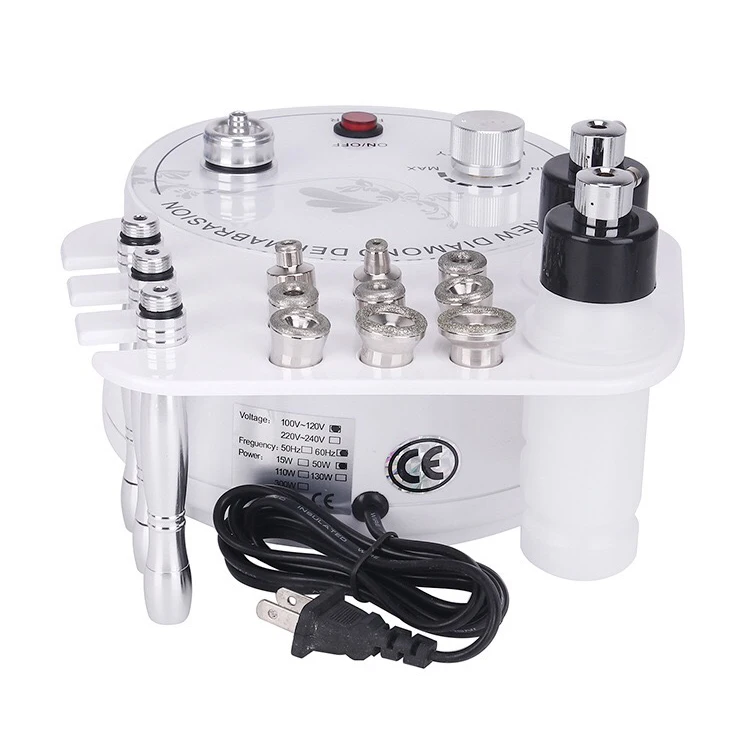 

Stable Quality Face Cleansing Skin Peeling Microdermabrasion Diamond Skin Rejuvenation Device, White