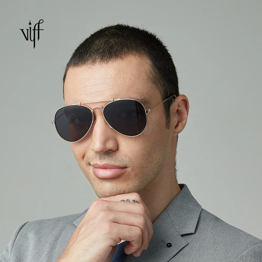 

VIFF Aviation Fashion Sunglasses HM19308 High Quality Pilot Style Unisex Sunglasses