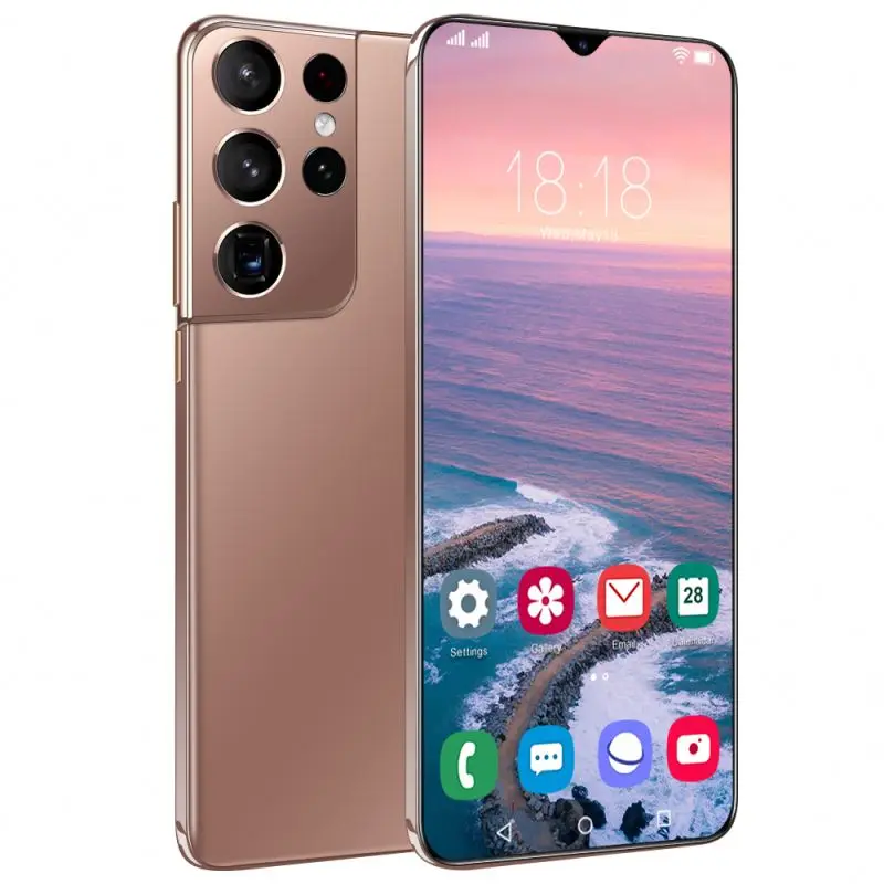 

Galax S21+ Ultra New Unlocked Smartphone Dual SIM Card Face ID Original Android 10.0 16GB+512GB Mobile s21 ultra phone