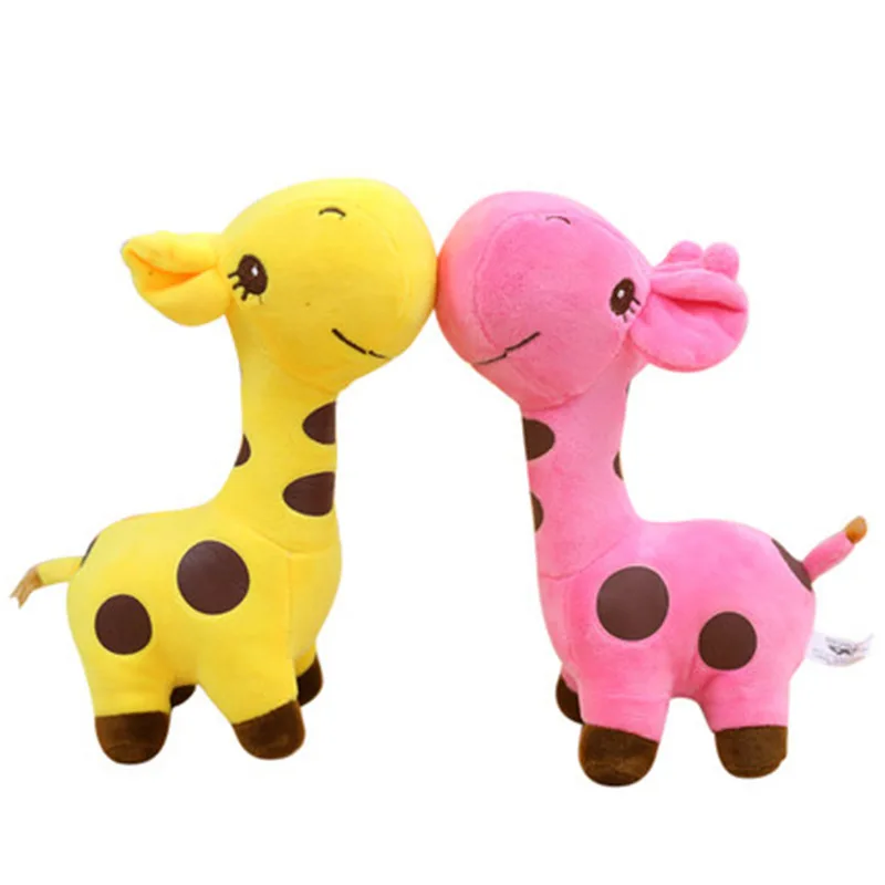 

Adorkable Factory Cheap Promotion 15~20 cm giraffe Plush toy Vending Machine Dolls soft Deer Plush stuffed Animal Toys Wholesale