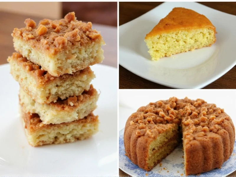 Three cake variations from single homemade mix