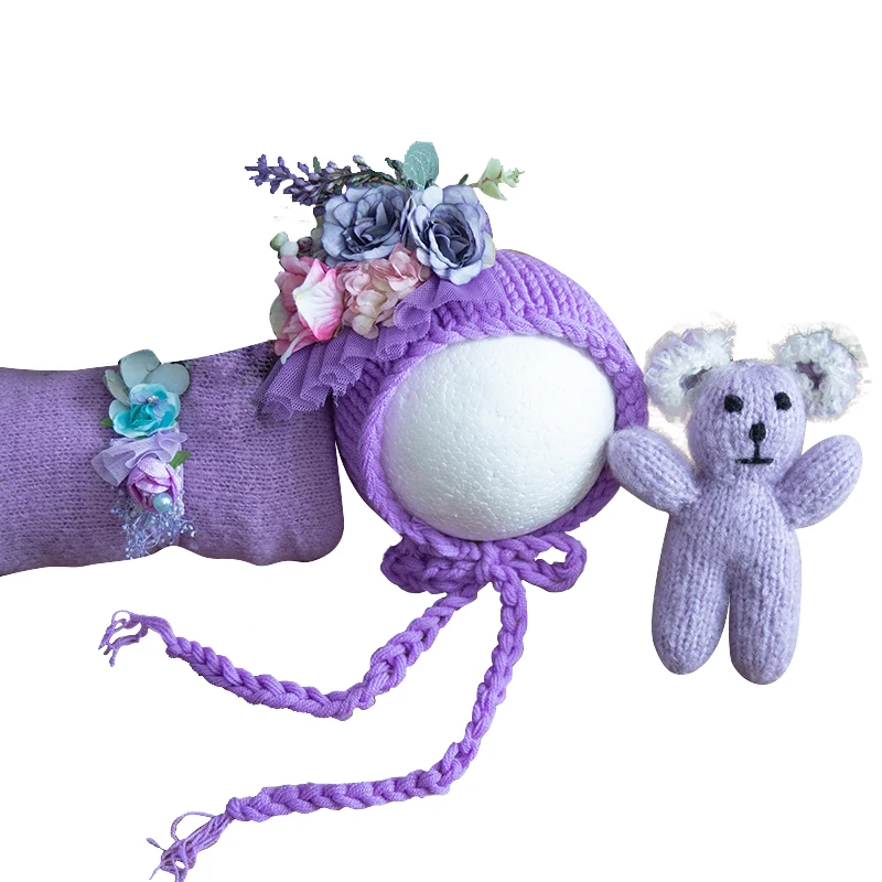 

Newborn baby stretch seersucker cotton wrap photography props