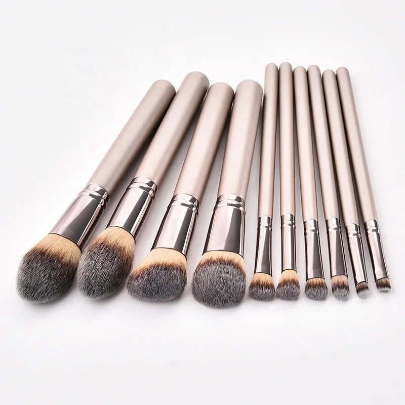 

Hot selling Low MOQ custom private label vegan make up brushes makeup