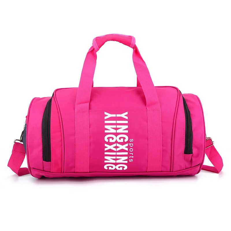 

Men Sports Bag Duffle Pink Yoga Gym Bag For Women Custom Logo