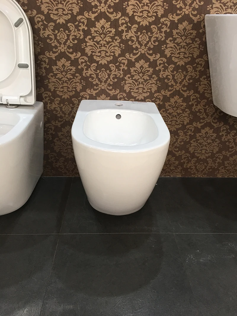 high quality wall mounted  ceramic bidet toilet seat in bathroom