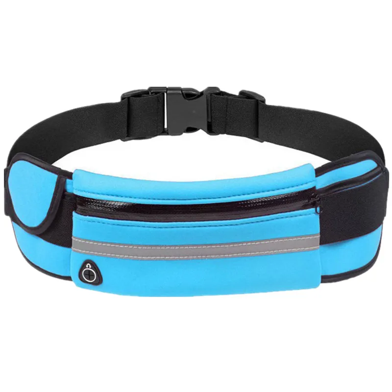 

Wholesale Outdoor Waterproof Hiking Cycling Running Belt For Women And Men Sport Fanny Pack Waist Bag, 9 colors