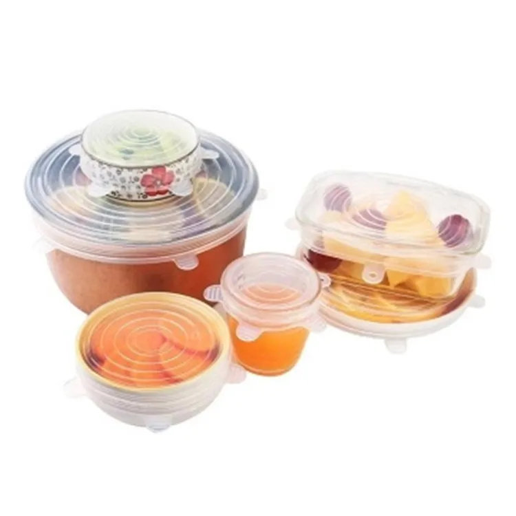 

LFGB microwaveable safe expandable silicone stretch lids tampa silicone for bowl, Any pantone color is available