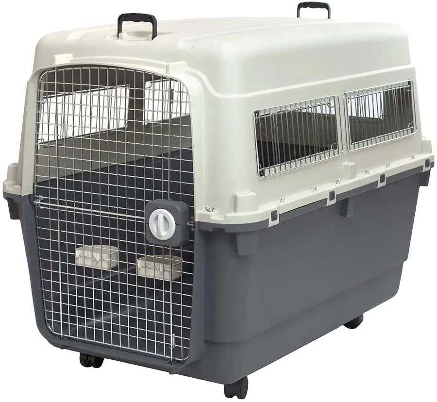 

plastic airline approved dog transport box pet carrier and travel crate  dog carrier