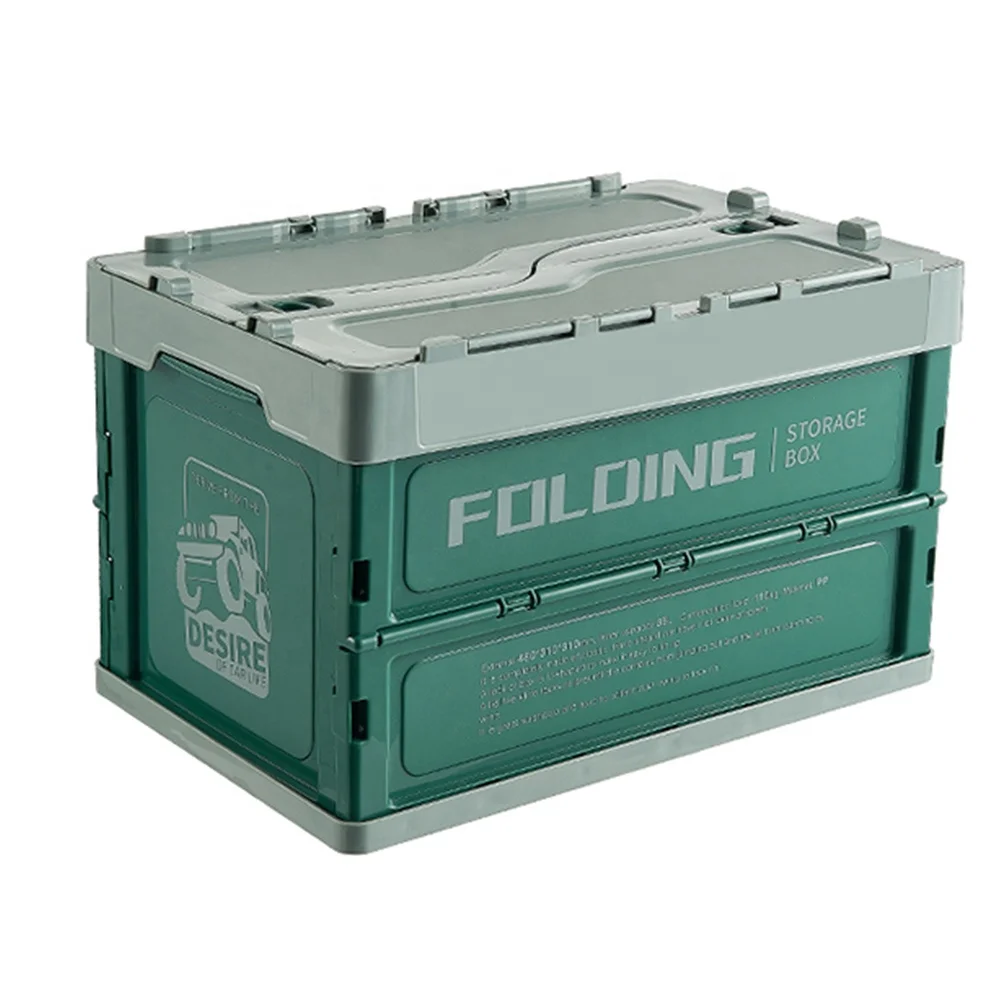 

Durable Collapsible Tool Folding Foldable Plastic Outdoor Car Injection Modern Storage Box Organizer