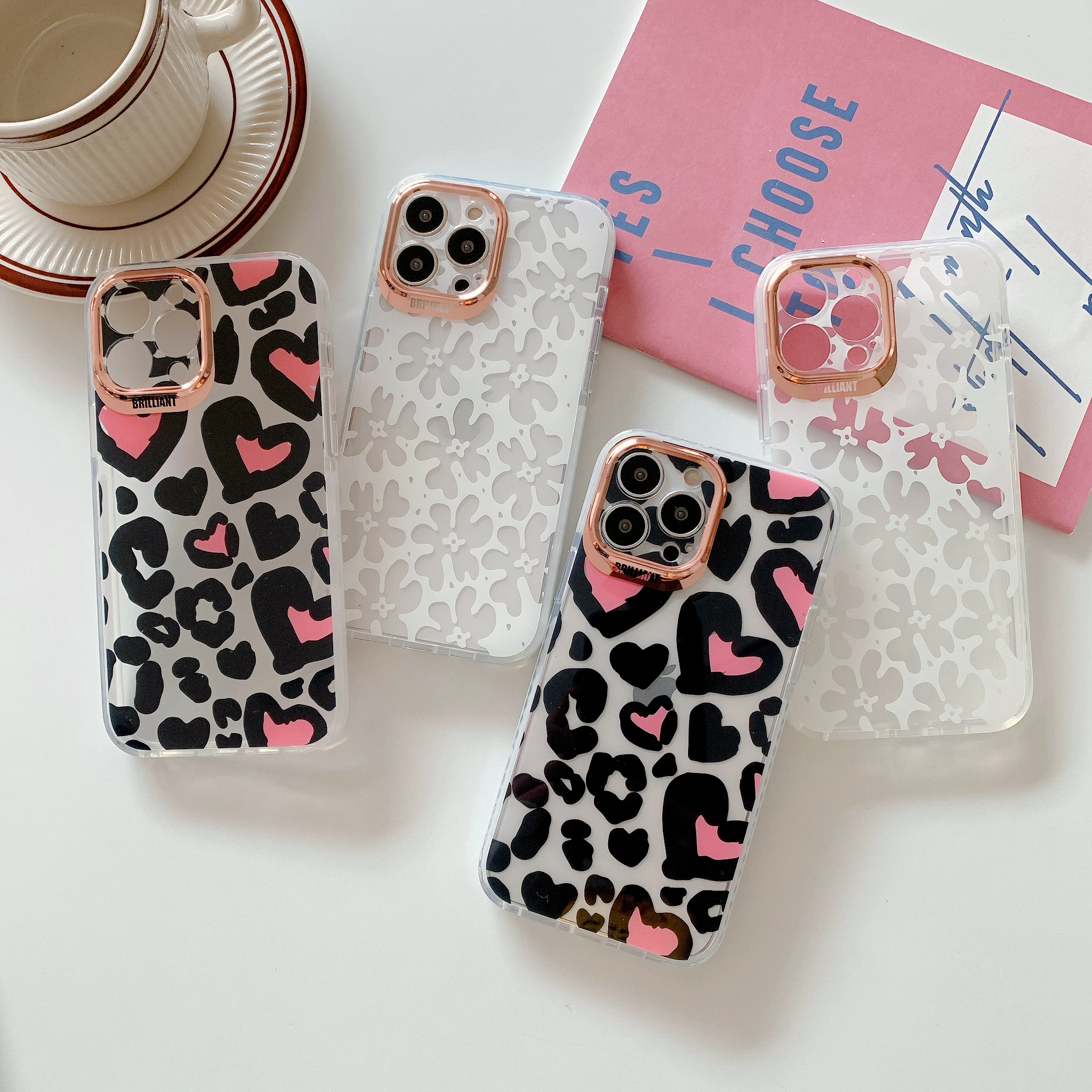 

High Quality Leopard Phone Case For iPhone 12 Pro 13promax 12 Pro Max 11 Pro 11 XS Max