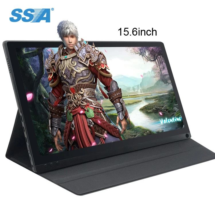 

large stock Amazon best selling 15.6 inch screen with HDMI Type c USB port gaming Full 1920*1080P Portable Monitor