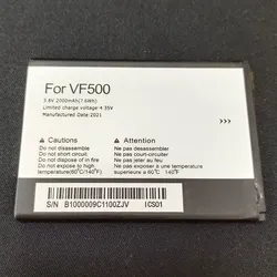For VF500 3.8V 2000mAh custom smart cell mobile ph
