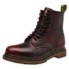 Women's casual ankle Boots n Toe Work ChelWestern Fashiosea Hiking Shoes boots militaire leather boots