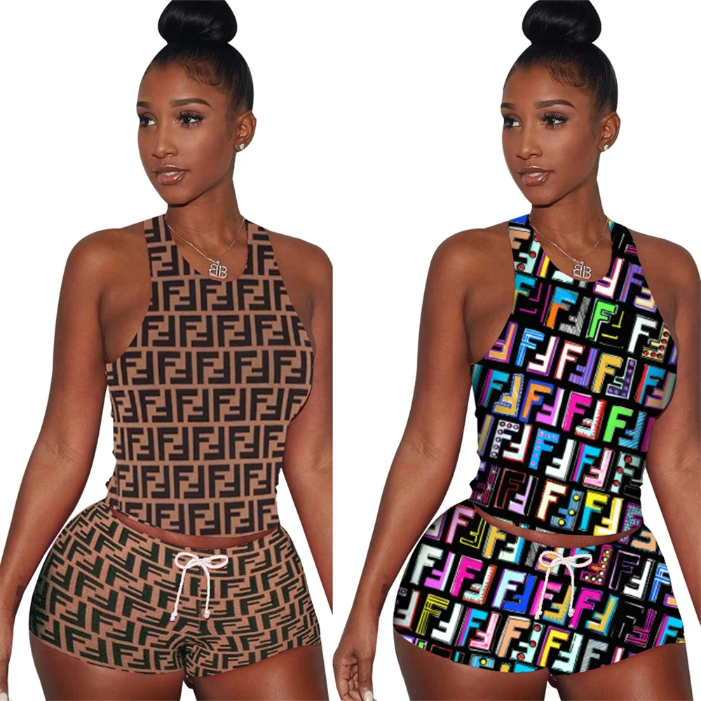

Wholesale women clothing 2019 two piece set sexy 2 piece short set women clothing