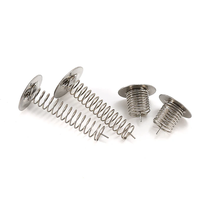 

High quality long duration time switch button lock spring, Customized color