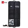Black Breathable Clear Non Woven Garment Duffel Bag Dance with Pockets for Long Dress Wholesale