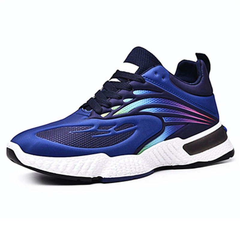 

Dropshipping Men Casual Running Jogging Shoes 2021 Fashion Trend Outdoor Male Sport Footwear Comfortable Colorful Bottom Sneaker