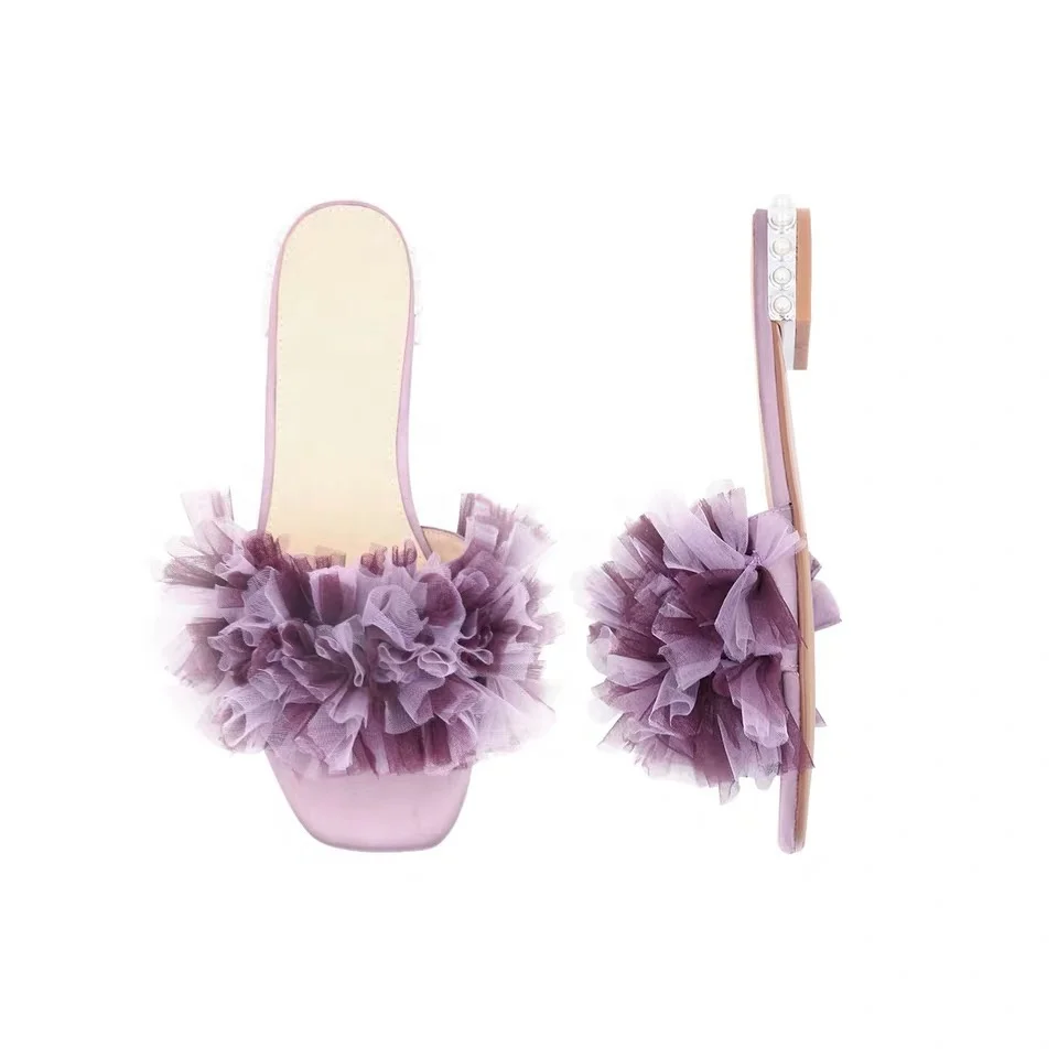 

Pearl flats 2020 new design women sandals casual shoes for ladies