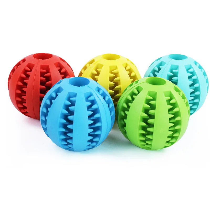 

Natural Rubber Dog Iq Game Slow Feeder Chew Toys Pet Puzzle Interactive Food Rubber Dog Treat Ball Toy, Picture