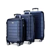Hardshell Luggage Sets With Spinner Wheels 3-number Lock ABS Carry On (Black) 3 Piece Set Fashion Design Luggage Bag For Sale