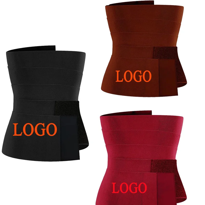 

Best Selling Top Quality Brown Waist Wrap Tummy Waist Trainer Band Wrap