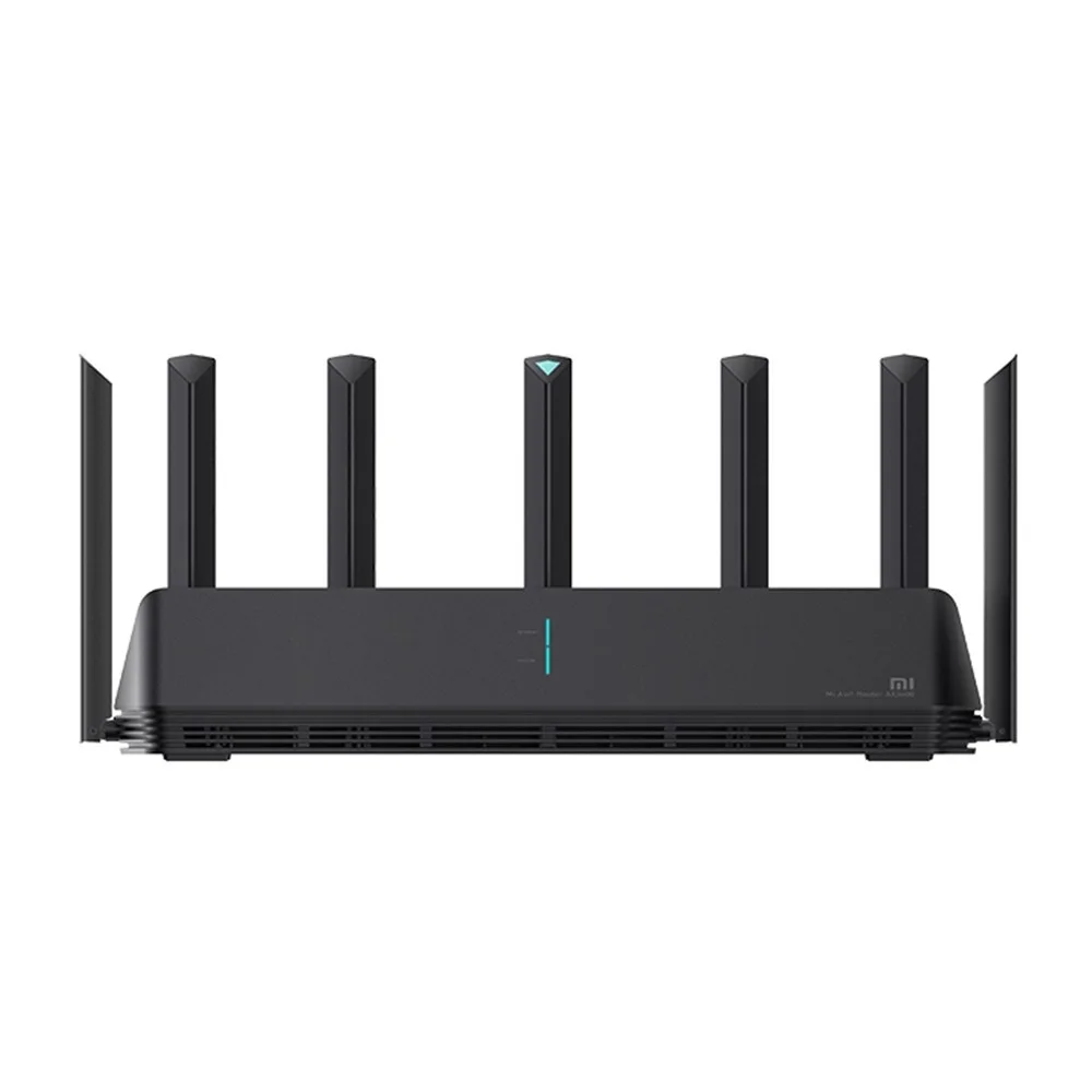 

Original Xiaomi AX3600 AIoT Router Wifi 6 Dual-Band 2976Mbs Gigabit Rate WPA3 Security Encryption Mesh Xiaomi AX3600 AIoT Router, Black