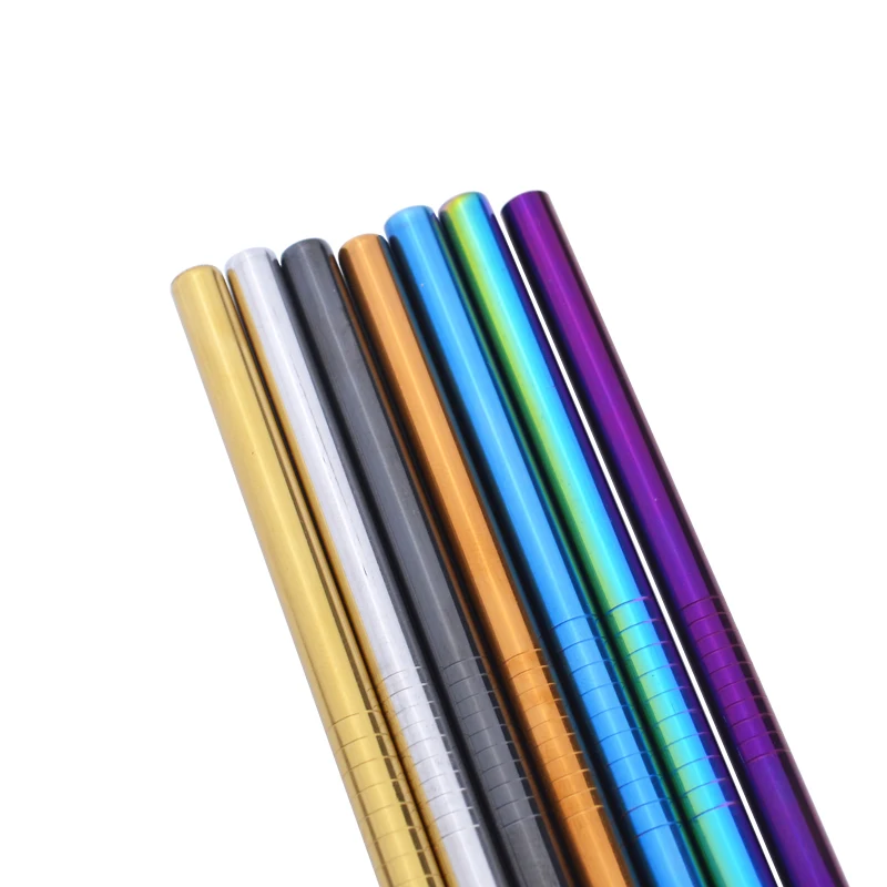 

8mm metal straws