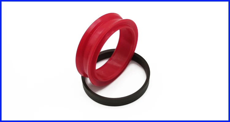 PU and PTFE piston series seal DDMA is suitable for a variety of fluids